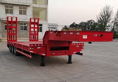 Liangxing brand automobile LX9400TDP Low flatbed semi-trailer