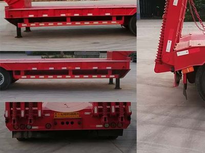 Liangxing brand automobile LX9400TDP Low flatbed semi-trailer