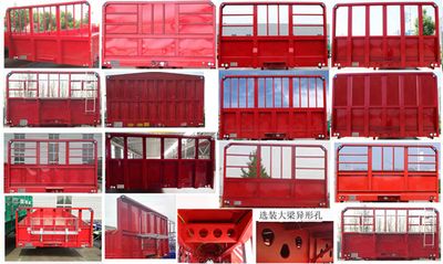 Mengshan Heima  SJY9401LB Fence semi-trailer