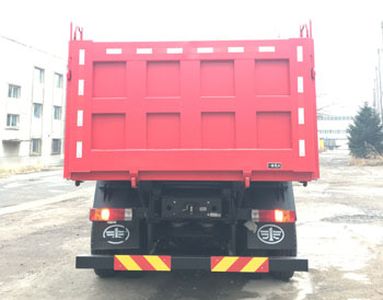 Jiefang Automobile CA3310P66K24L3T4A1E5 Flat head diesel dump truck