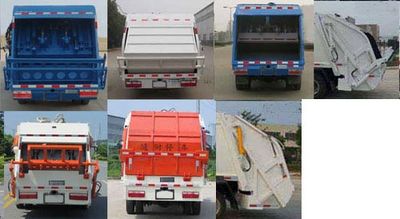 Shenhu  HLQ5040ZYSE6 Compressed garbage truck