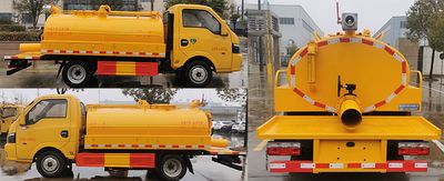 Juchen Ace Car HNY5045GQWEA6 Cleaning the suction truck