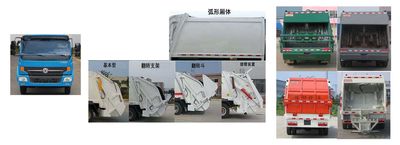 Yuchai Special Automobile NZ5110ZYS Compressed garbage truck