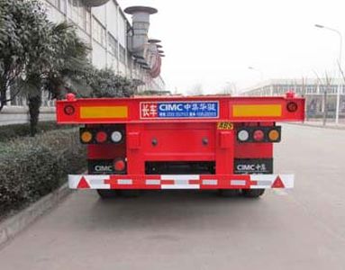 Huajun  ZCZ9405TJZ Container transport semi-trailer