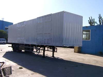 Huanda  BJQ9290XXY Box transport semi-trailer