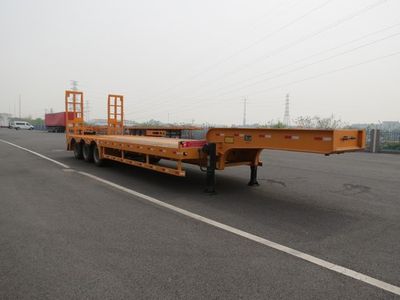 Chanzhu  FHJ9400TDP Low flatbed semi-trailer