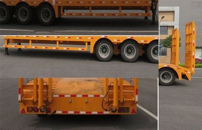 Chanzhu  FHJ9400TDP Low flatbed semi-trailer