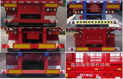 Yizhou brand automobile ZLT9370CCYE Gantry transport semi-trailer