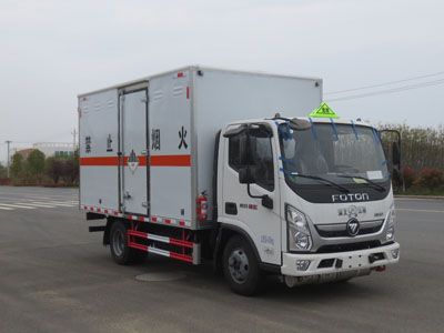 Jiangte brand automobiles JDF5040XZWB6 Miscellaneous dangerous goods box transport vehicle