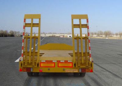 Qinling  YNN9350TDP Low flatbed semi-trailer