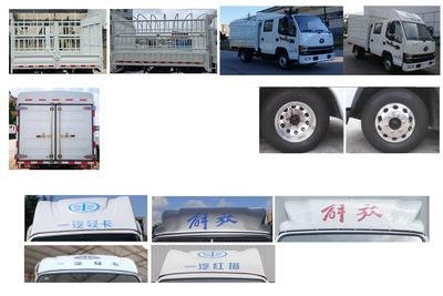 Jiefang Automobile CA5030CCYQ3L1RE6 Grate type transport vehicle