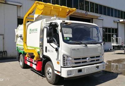 Qingte  QDT5080ZZZA5Q Hydraulic Lifter Garbage truck 