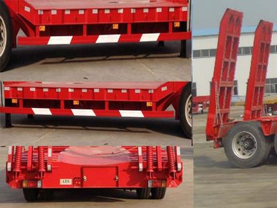 Lu Lu Tong  WSF9402TDP Low flatbed semi-trailer