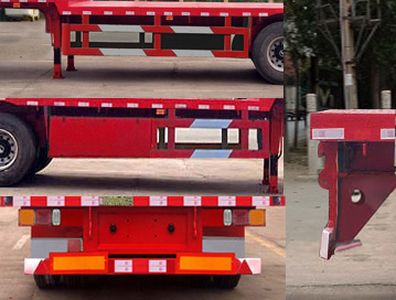 Zhonglian Xiangsheng brand automobiles XTC9400TPBE Flat transport semi-trailer