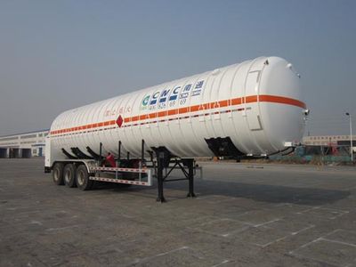 CIMC NTV9408GDY Low temperature liquid transport semi-trailer