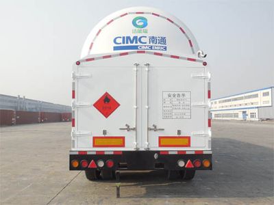 CIMC NTV9408GDY Low temperature liquid transport semi-trailer