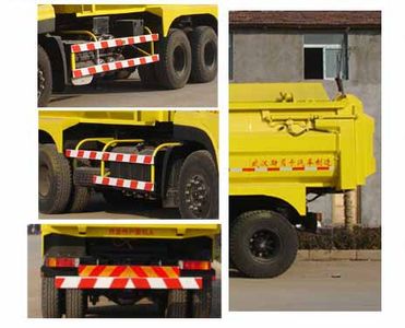 Wugong  WGG5250ZFLE Sealed powder material dump truck