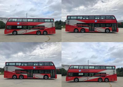 Hagrid KLQ6129GSEVN1 Pure electric low floor double decker city buses