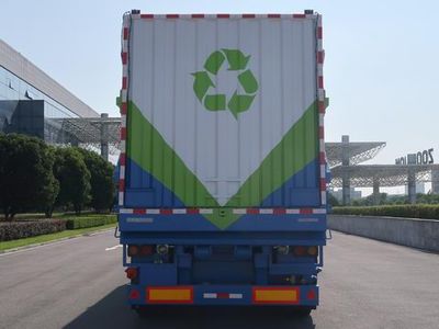 Zhonglian Automobile ZBH9340ZYS Compressed garbage semi-trailer