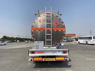 Changhua  HCH9406GRYMM Aluminum alloy flammable liquid tank transport semi-trailer