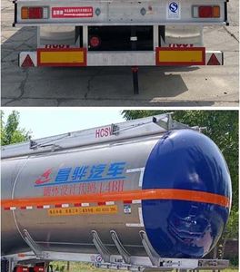 Changhua  HCH9406GRYMM Aluminum alloy flammable liquid tank transport semi-trailer