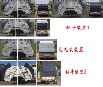 Fulongma  FLM5180ZYSDG6K Compressed garbage truck