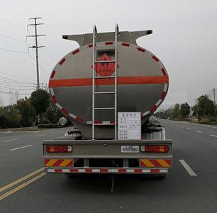 Longxinghui  HLV5323GRYZZ6T5 Aluminum alloy flammable liquid tank transport vehicle