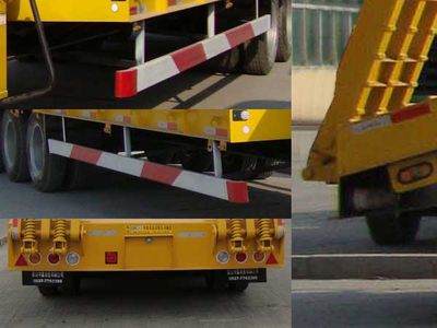 Liangshan Dongyue  CSQ9390TDP Low flatbed transport semi-trailer