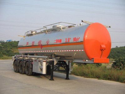 Yongqiang  YQ9401GHYA Chemical liquid transportation semi-trailer