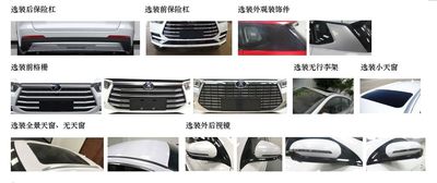 BYD  BYD6461SBEV1 Pure electric multi-purpose passenger vehicles