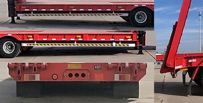 Haoyang  LWG9401TDPJYM Low flatbed semi-trailer