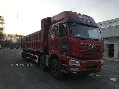 Jiefang Automobile CA3310P66M25L2T4AE6 Flat head natural gas dump truck