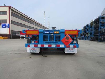 Tonghua  THT9355TWYA Transport semi-trailer of dangerous goods tank frame