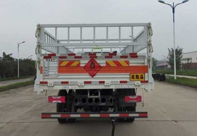 Yuejin  SH5162TQPZNDDWZ Gas cylinder transport vehicle