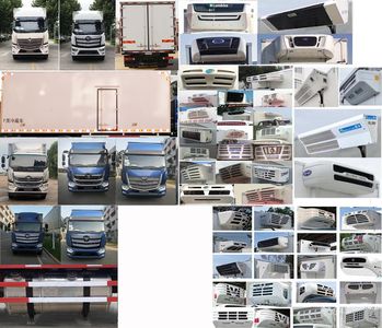 Zhongyan Automobile BSZ5185XLCC6B Refrigerated truck