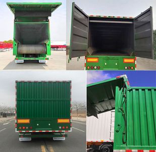 Huajun  ZCZ9400ZLJBYL Garbage transfer semi-trailer