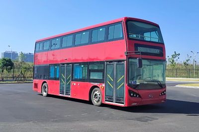 BYD  BYD6100BD2EV1 Pure electric low entry double decker city buses