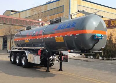 Changhua  HCH9407GFW23 Tank transport semi-trailer for corrosive substances