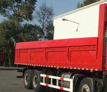 Jiefang Automobile CA3310P63L2T4AE2M5 Flat head natural gas dump truck