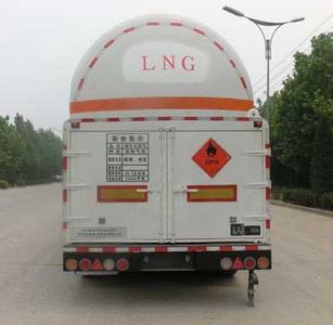 Baohuan  HDS9403GDY Low temperature liquid transport semi-trailer