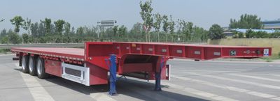 Jianyu brand automobile YFZ9400TDPQ Low flatbed semi-trailer