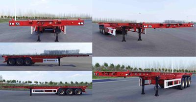 Jinluyuan  DXT9400TJZ Container transport semi-trailer