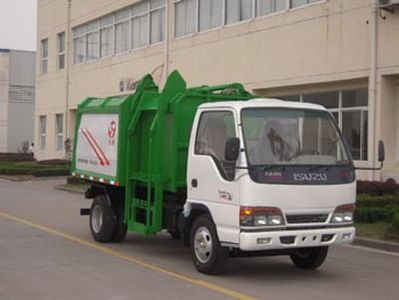 Jinnan  XQX5040ZZZ Hydraulic Lifter Garbage truck 