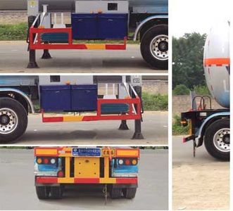 Cheng Liwei  CLW9402GYQD Semi trailer for liquefied gas transportation