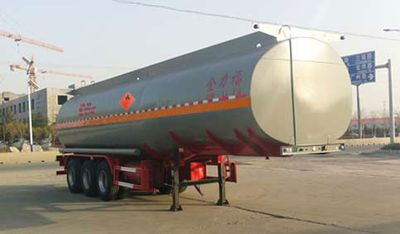 Huachang brand automobiles QDJ9406GYY Oil transport semi-trailer