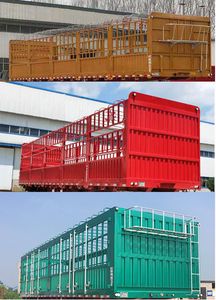 Longzhuan brand automobiles JLD9403CCY Gantry transport semi-trailer