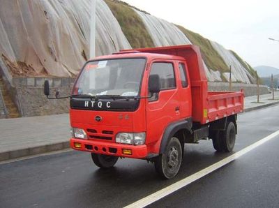 Huatong brand automobiles JN2810PD2 Self dumping low-speed truck