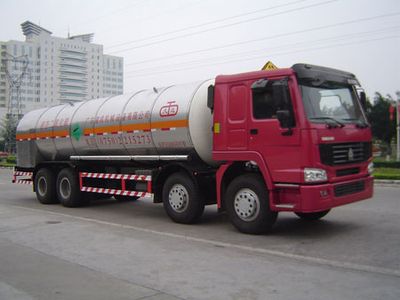 Jiuyuan  KP5310GDY Low temperature liquid transport vehicle