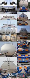 Ruijiang  WL9404GPGC Ordinary liquid transport semi-trailer