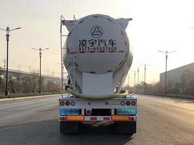 Lingyu  CLY9400GFL7 Low density powder material transportation semi-trailer